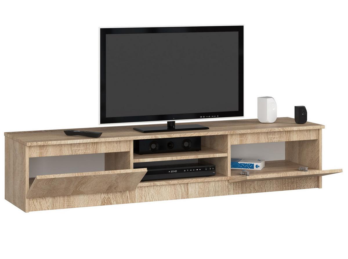 LOWBOARD Eiche Sonoma 33/160/40 - Sonoma Eiche, Holzwerkstoff (160/33/40cm) - RAUMHIRSCH FURNITURE