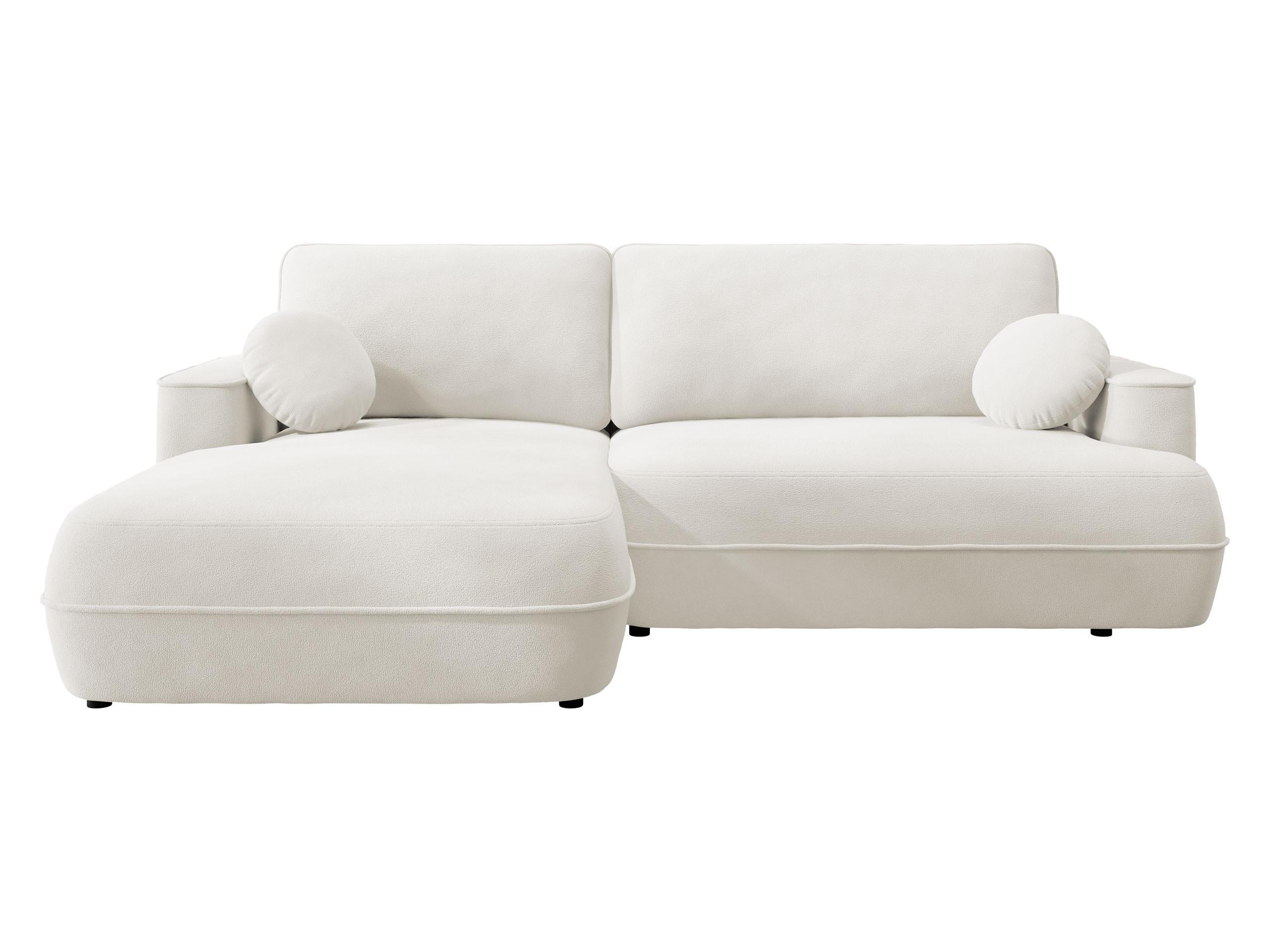 ECKSOFA Fuego L, Seite: Links - Hellbraun/Schwarz, Holz/Kunststoff (260/168cm) - MIRJAN24