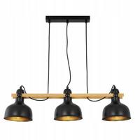 PENDELLEUCHTE Valentina 75/18/160 cm - Schwarz, Metall (75/18/160cm) - ZMH