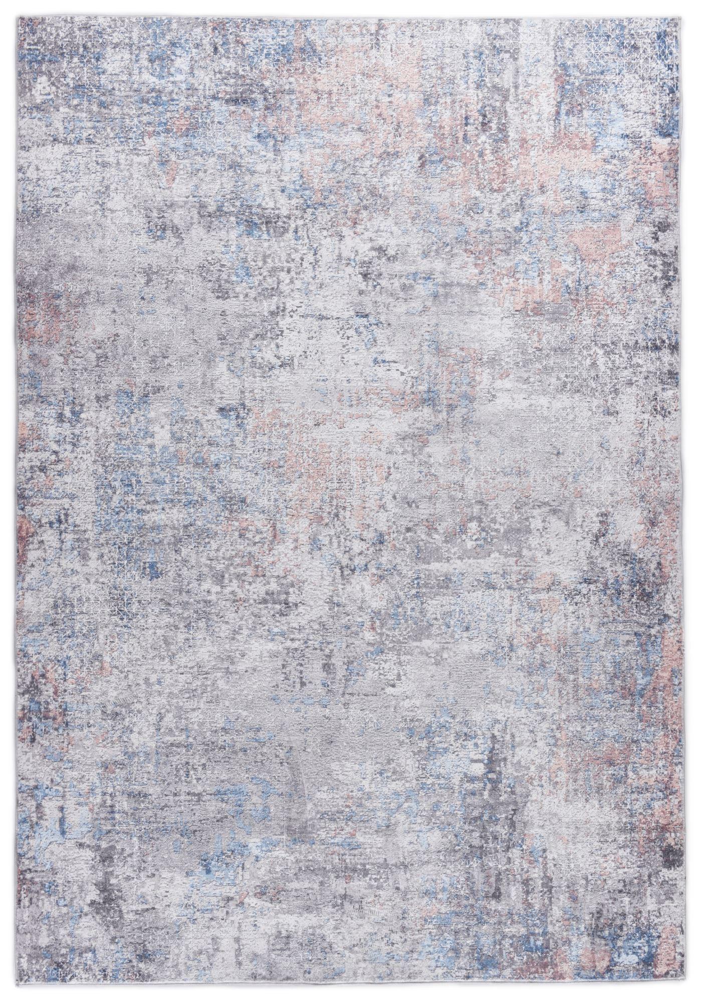 KURZFLORTEPPICH Rachele 160x230 cm - Grau, Textil (160/230cm) - Gino Falcone