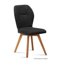 ESSZIMMERSTUHL (8er-Set) Donia 51x92x60 Eiche geölt/Anthrazit - Eichefarben/Anthrazit, Kunststoff (60/92/51cm) - 58aufmkessel
