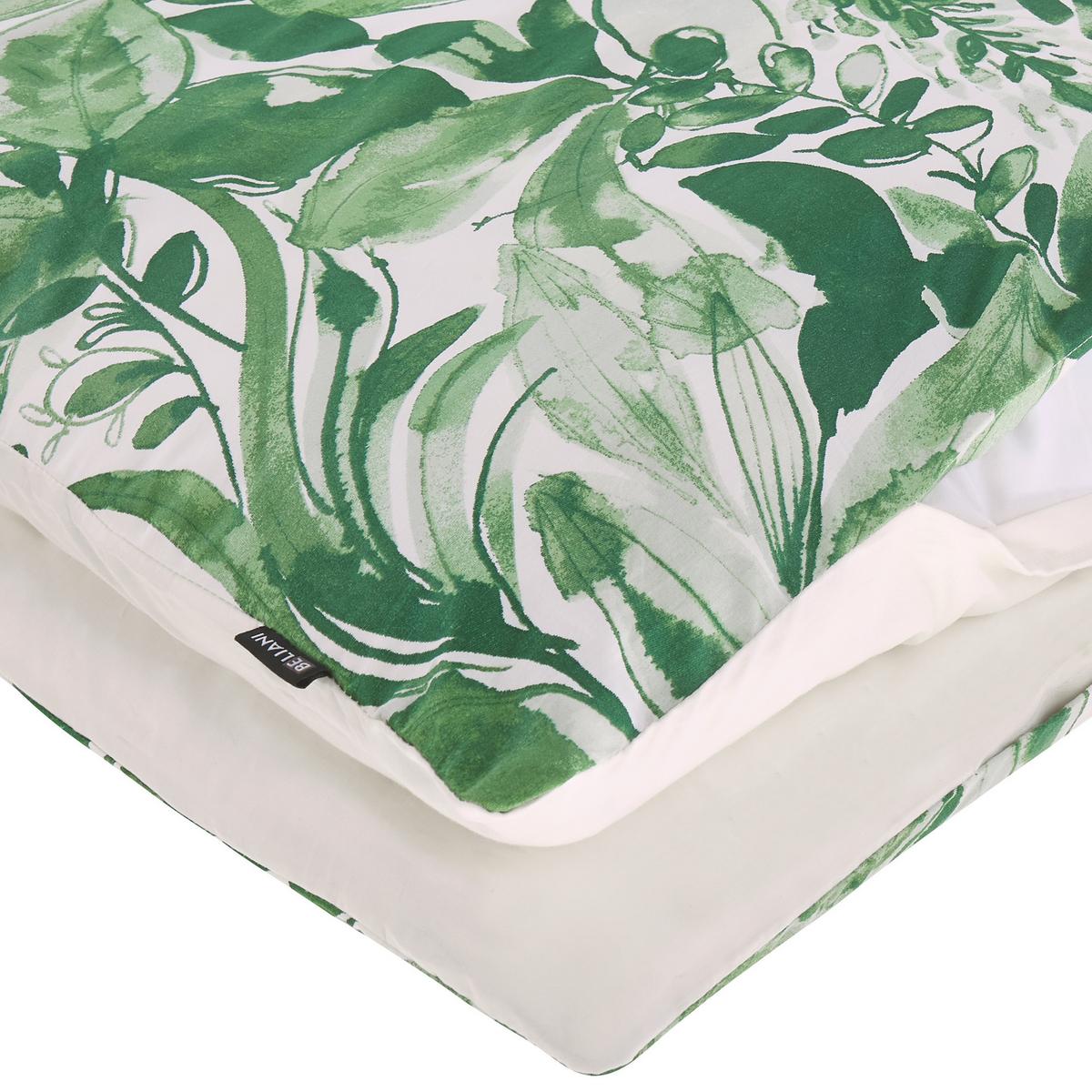 BETTWÄSCHE SET Greenwood 200 135x200 cm - Grün, Textil (135/200cm) - Beliani