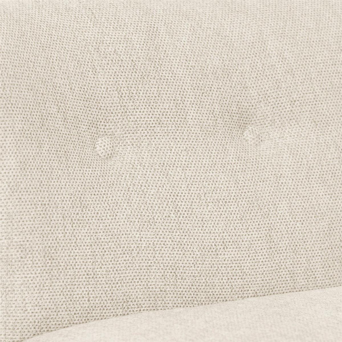 KINDERSOFA 2-Sitzer Katya Flachgewebe creme - Creme, Kunststoff (97/54/50cm) - 58aufmkessel