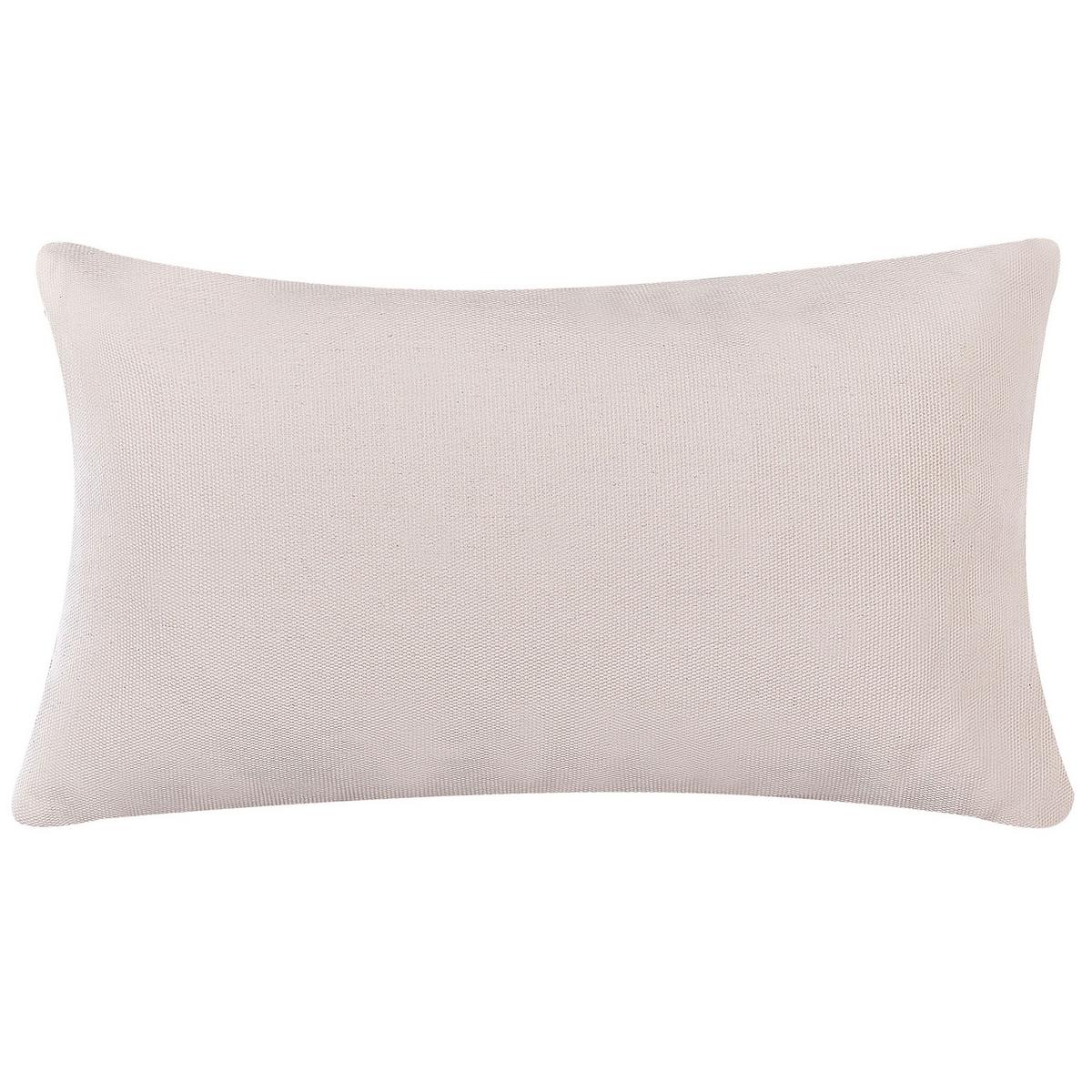 DEKOKISSEN 2er-Set Beige 30/50 cm Clusia - Beige, Naturmaterialien/Textil (30/50cm) - Beliani