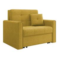 SCHLAFSOFA Viva Lux I - Gelb, Holz/Textil (103/85/98cm) - MIRJAN24