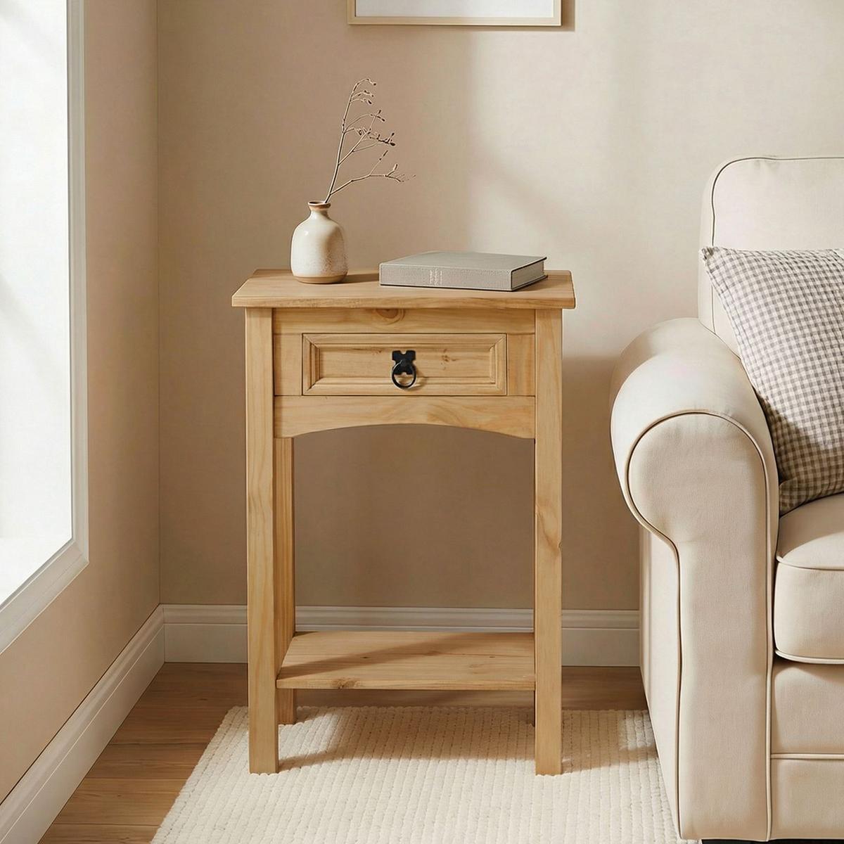 KONSOLENTISCH SALSA braun - Braun, Holz (35/53/73cm) - CARO-Möbel