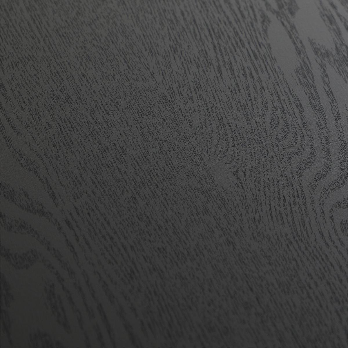 LOWBOARD ALMA schwarz - Schwarz, Holzwerkstoff (137/45/40cm) - IDIMEX