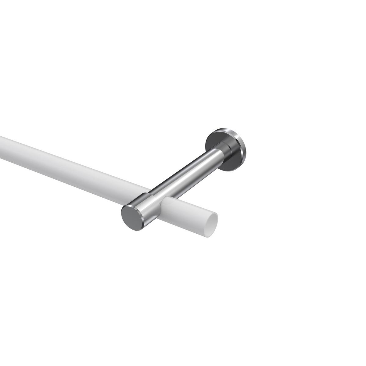 TRÄGER FÜR GARDINENSTANGEN 20 mm Ø, Prestige 1-läufig, Chrom - Chromfarben, Metall (13.7/4/4cm) - INTERDECO