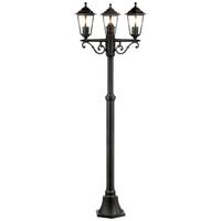 AUSSENSTANDLEUCHTE Carleen 90990A06 - Schwarz, Metall (60/60/195.5cm) - Brilliant