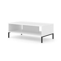 COUCHTISCH Weiß, Schwarz 90/43/60 - Schwarz/Weiß, Holzwerkstoff (90/43/60cm) - RAUMHIRSCH FURNITURE