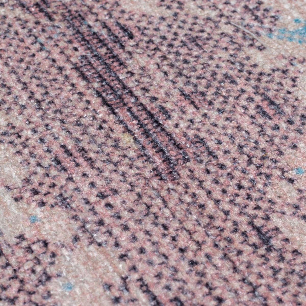 TEPPICH Waschbar CRAY, abstrakt, Bunt, 60 x 230 cm - Multicolor, Textil (230/60cm) - KADIMA DESIGN