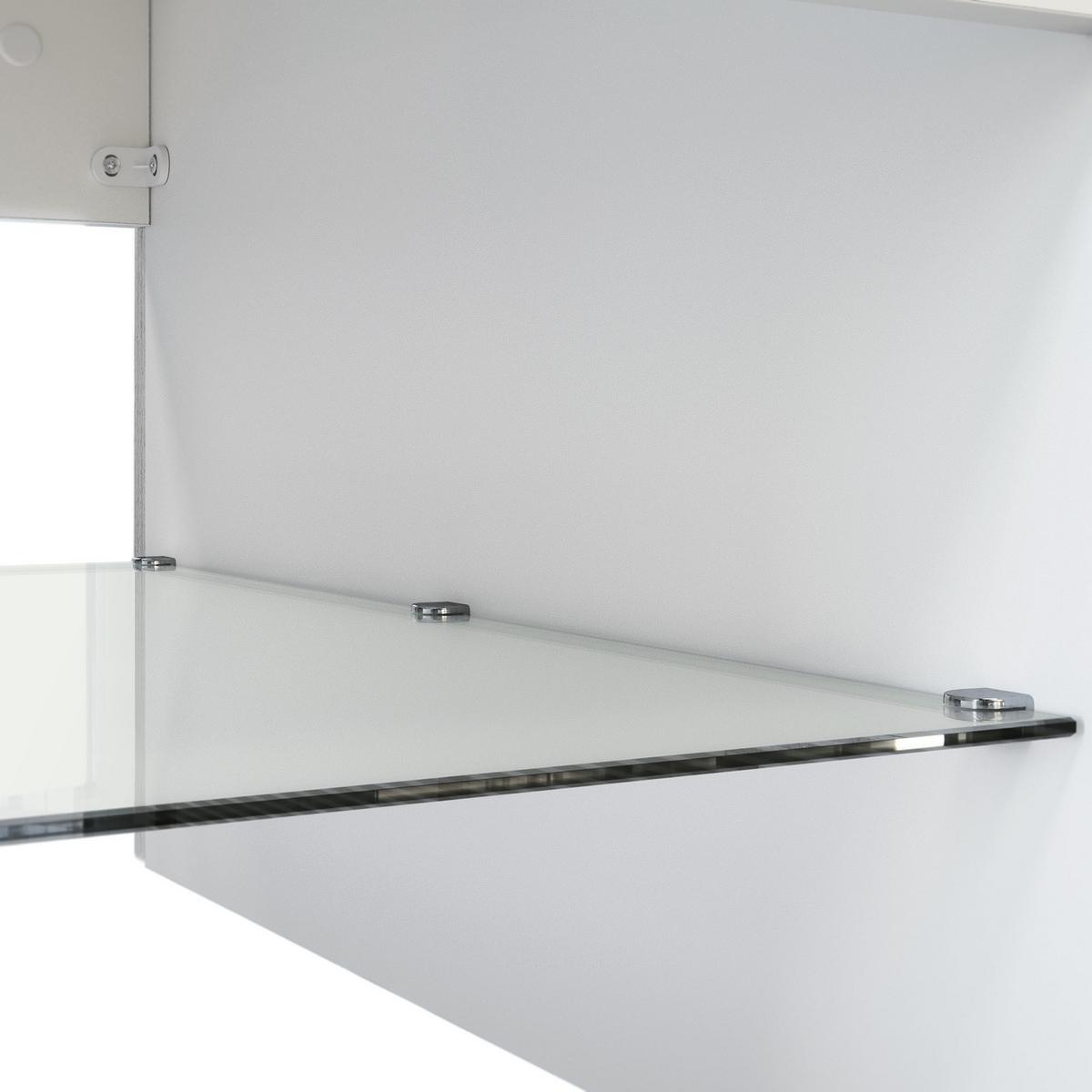 COUCHTISCH Clip Blenden in Schwarz Hochglanz - Schwarz Hochglanz, Holzwerkstoff (60/118/37cm) - Vladon