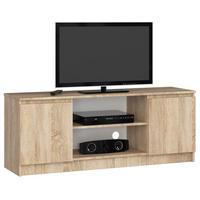 LOWBOARD Eiche Sonoma 55/140/40 - Sonoma Eiche, Holzwerkstoff (140/55/40cm) - RAUMHIRSCH FURNITURE