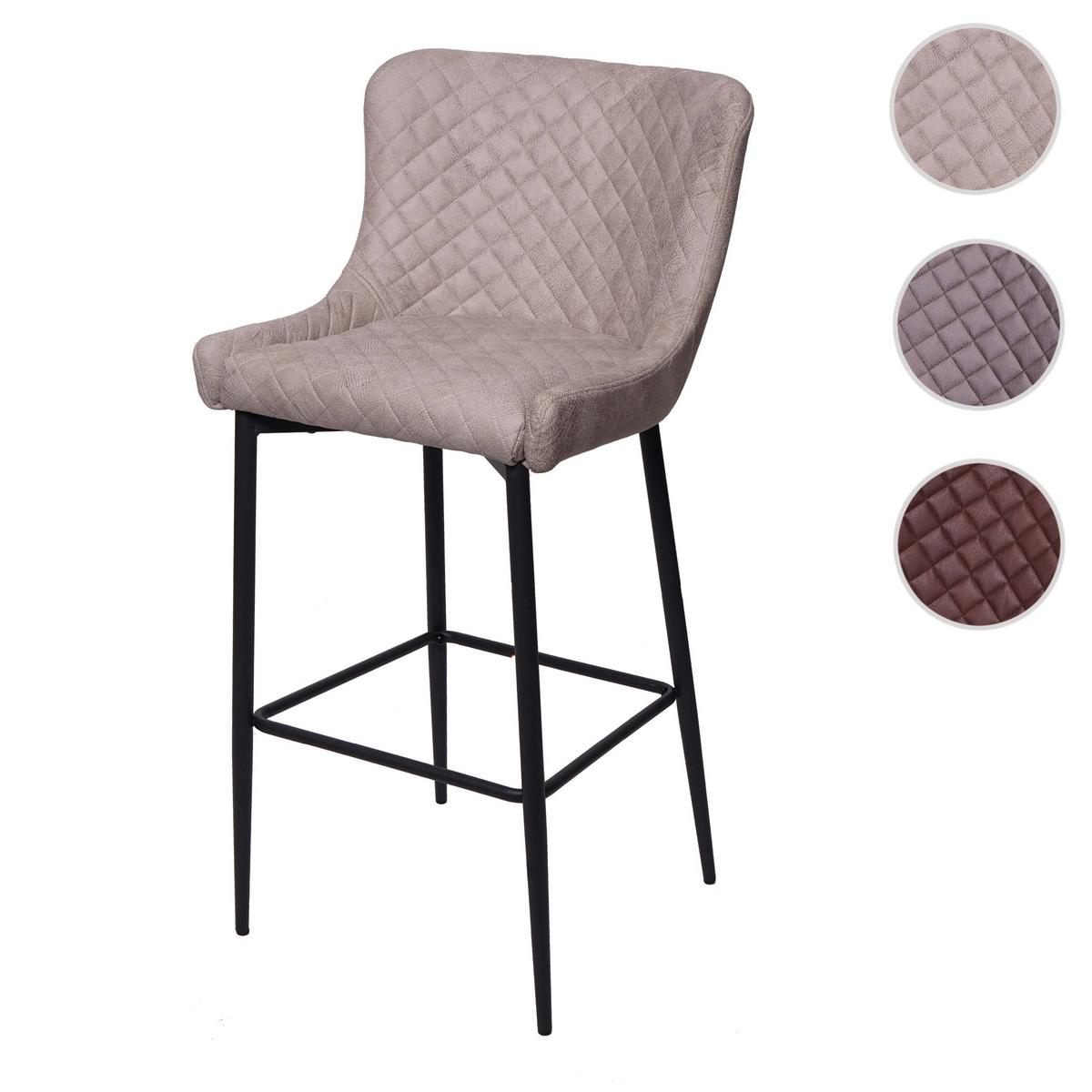 BARHOCKER Grau - Grau, Metall (47/105/47cm) - MCW