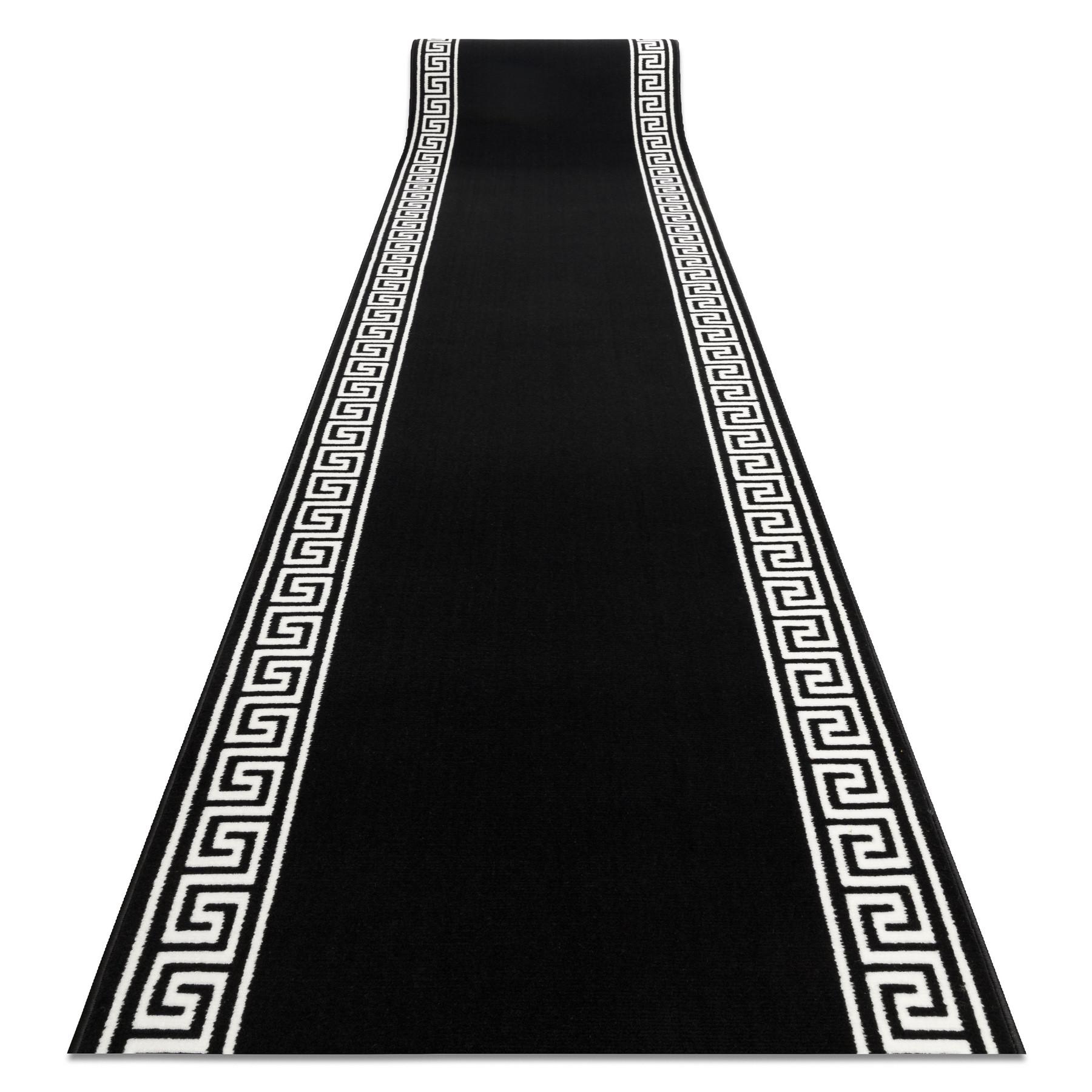 LÄUFER BCF MORAD 70/460 cm - Schwarz, Textil (70/460cm) - rugsX
