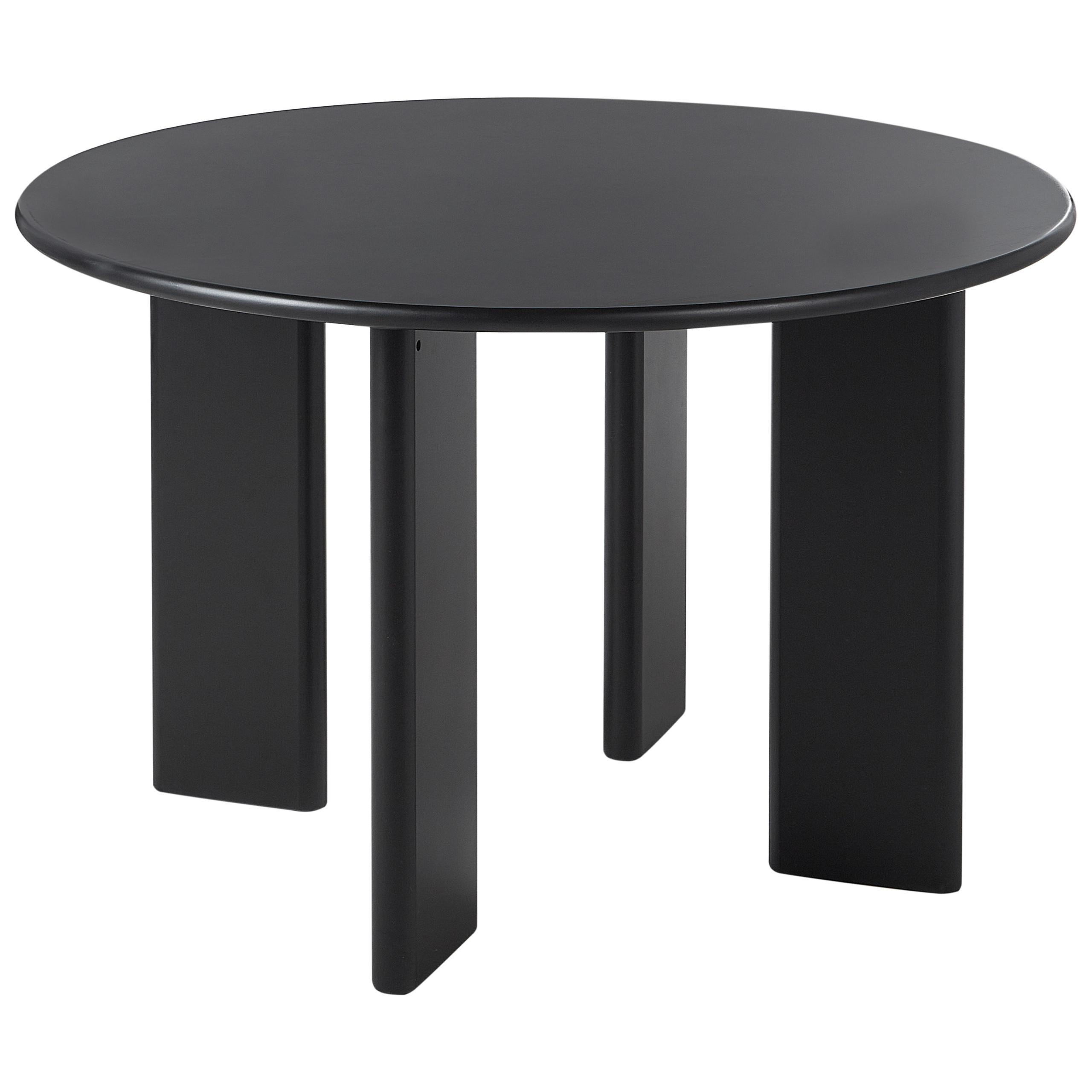 ESSTISCH 120/120 cm Schwarz Cosmo - Schwarz, Holzwerkstoff (120/120/75cm) - Beliani