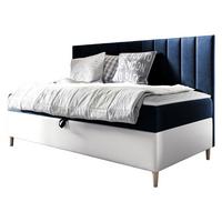 BOXBETT Maja Junior 2 - H3 - Blau/Weiß, Holz (100/200cm) - MIRJAN24