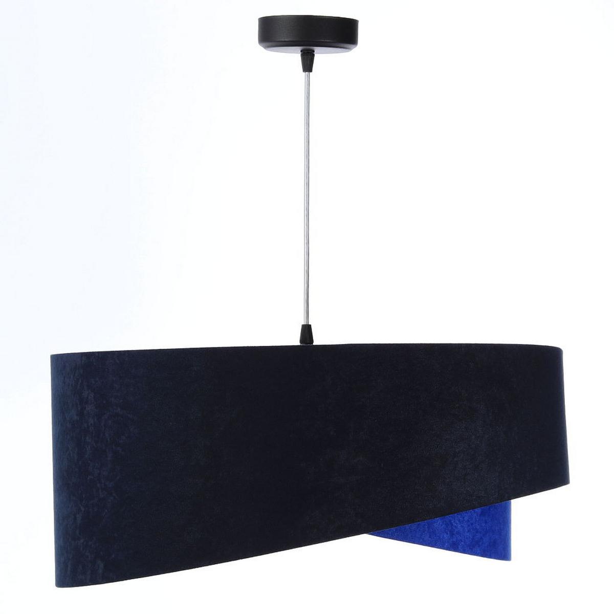 HÄNGELEUCHTE Blau 50/23 cm - Blau, Kunststoff (50/1/23cm) - ONZENO