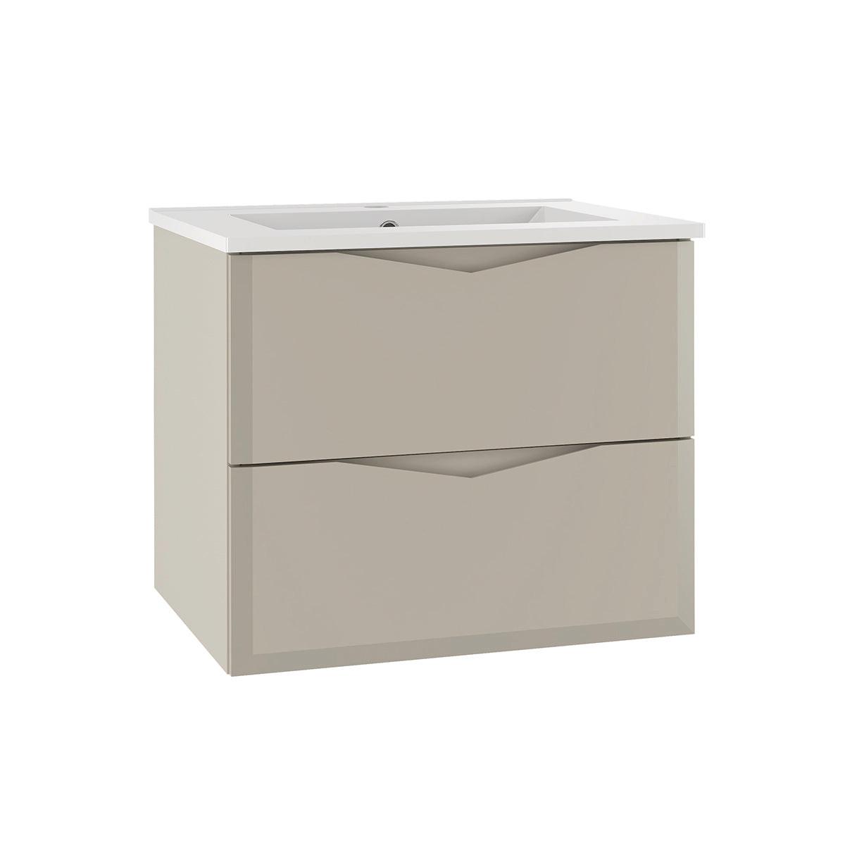 WASCHTISCH 60cm Ellie Kaschmir - Beige, Holzwerkstoff (60/50/45.8cm) - Petits-meubles