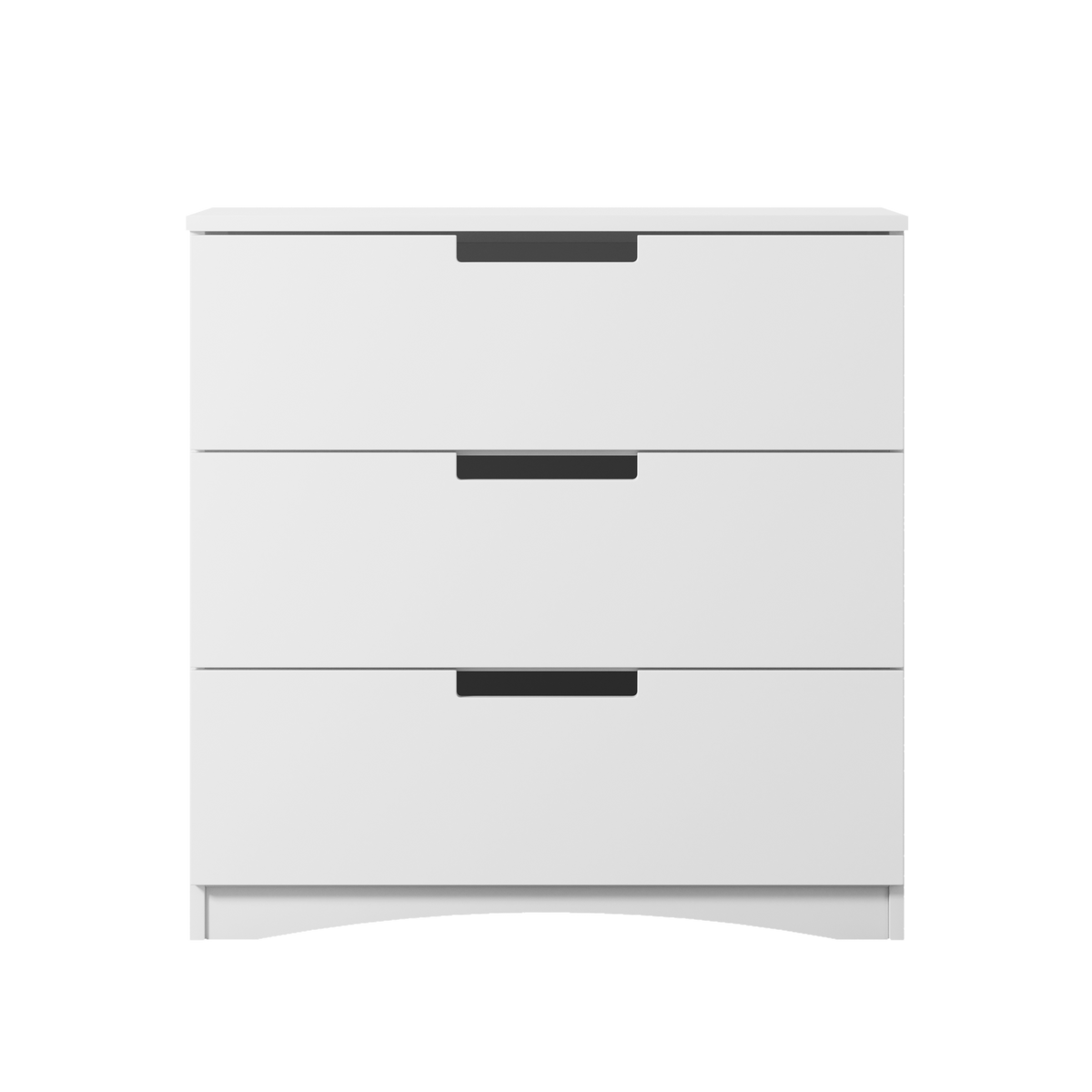 KOMMODE CLASSIC Weiß Weiß 80/80/41 - Weiß, Holzwerkstoff (80/80/41cm) - RAUMHIRSCH FURNITURE