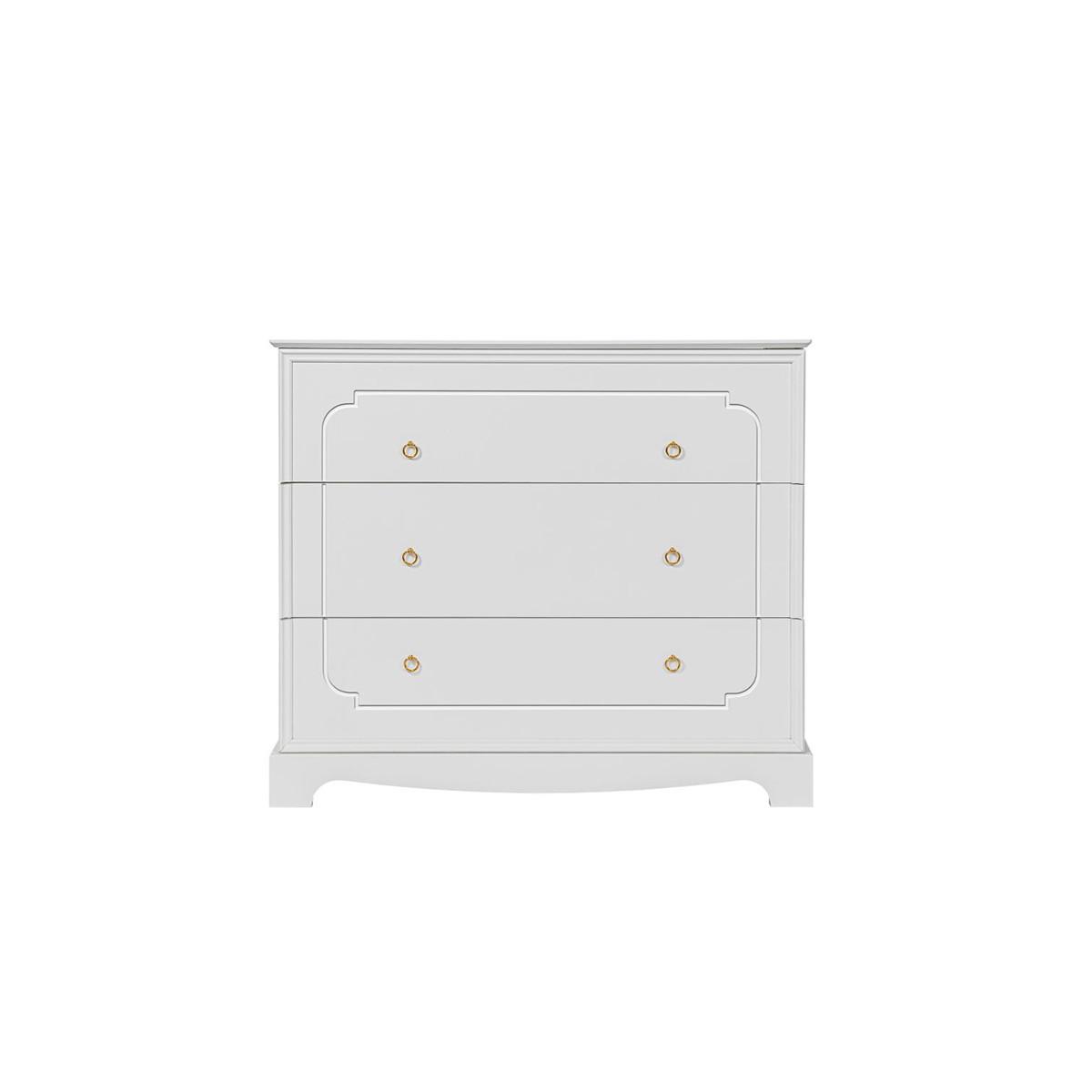 KINDERKOMMODE Royal Weiß - Weiß, Holzwerkstoff (103/90/50cm) - Petits-meubles