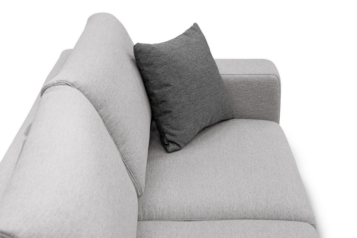 ECKSOFA OTTO 4-Sitzer, hellgrau - Hellgrau, Holzwerkstoff/Textil (159/279cm) - Wozimo
