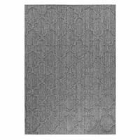 TEPPICH Outdoor IMST in Grau, im Skandi-Stil, 200 x 290 cm - Grau, Textil (290/200cm) - KADIMA DESIGN