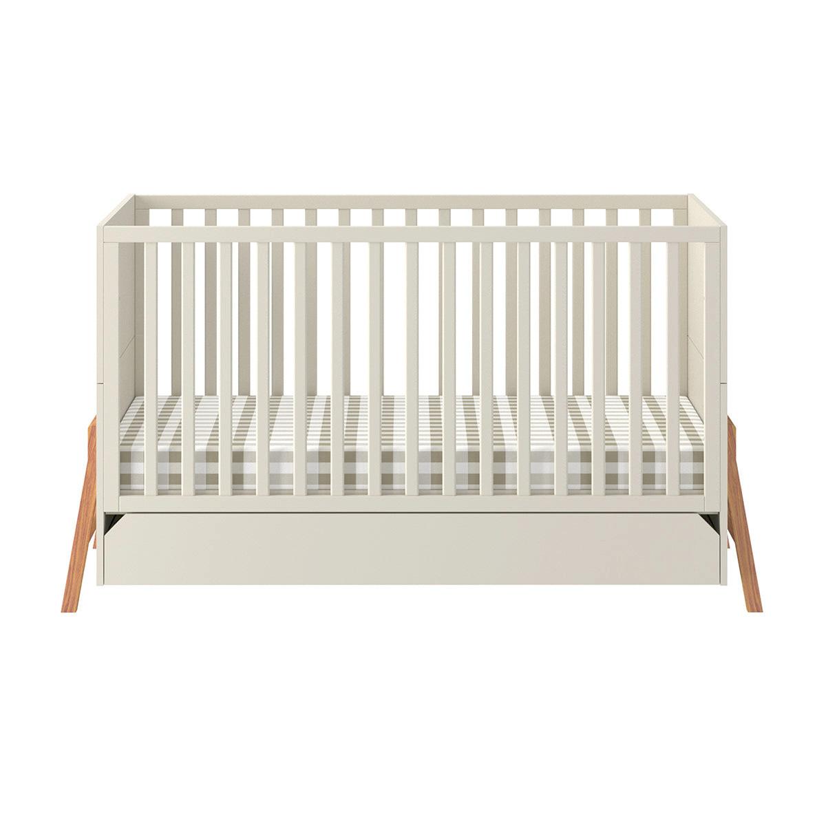 GITTERBETT 70/140 Lotta Kaschmir - Kaschmir, Holzwerkstoff (70/140cm) - Petits-meubles