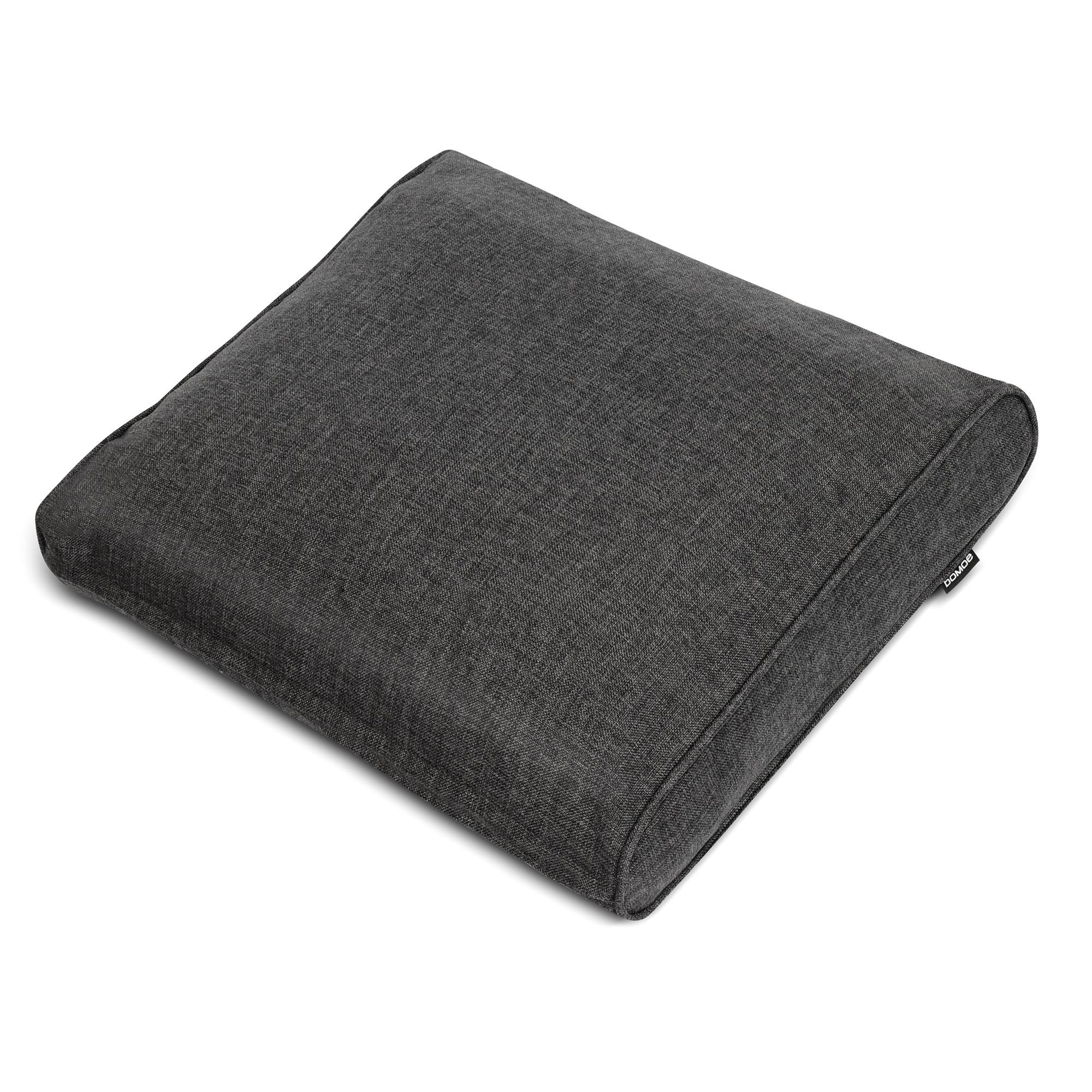 LOUNGEKISSEN Ilano Outdoor Sitz 60/60/8 cm Graphitgrau - Grau, Textil (60/60/8cm) - Beautissu 