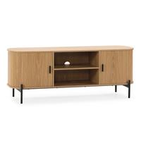 TV-ELEMENT Mónaco 2 türen Eiche-Optik - Honigeiche, Holzwerkstoff (140/55/40cm) - VS Venta-stock