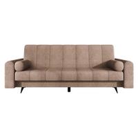 SCHLAFSOFA Zuri - Schwarz/Rosa, Holz/Textil (240/93/91cm) - MIRJAN24