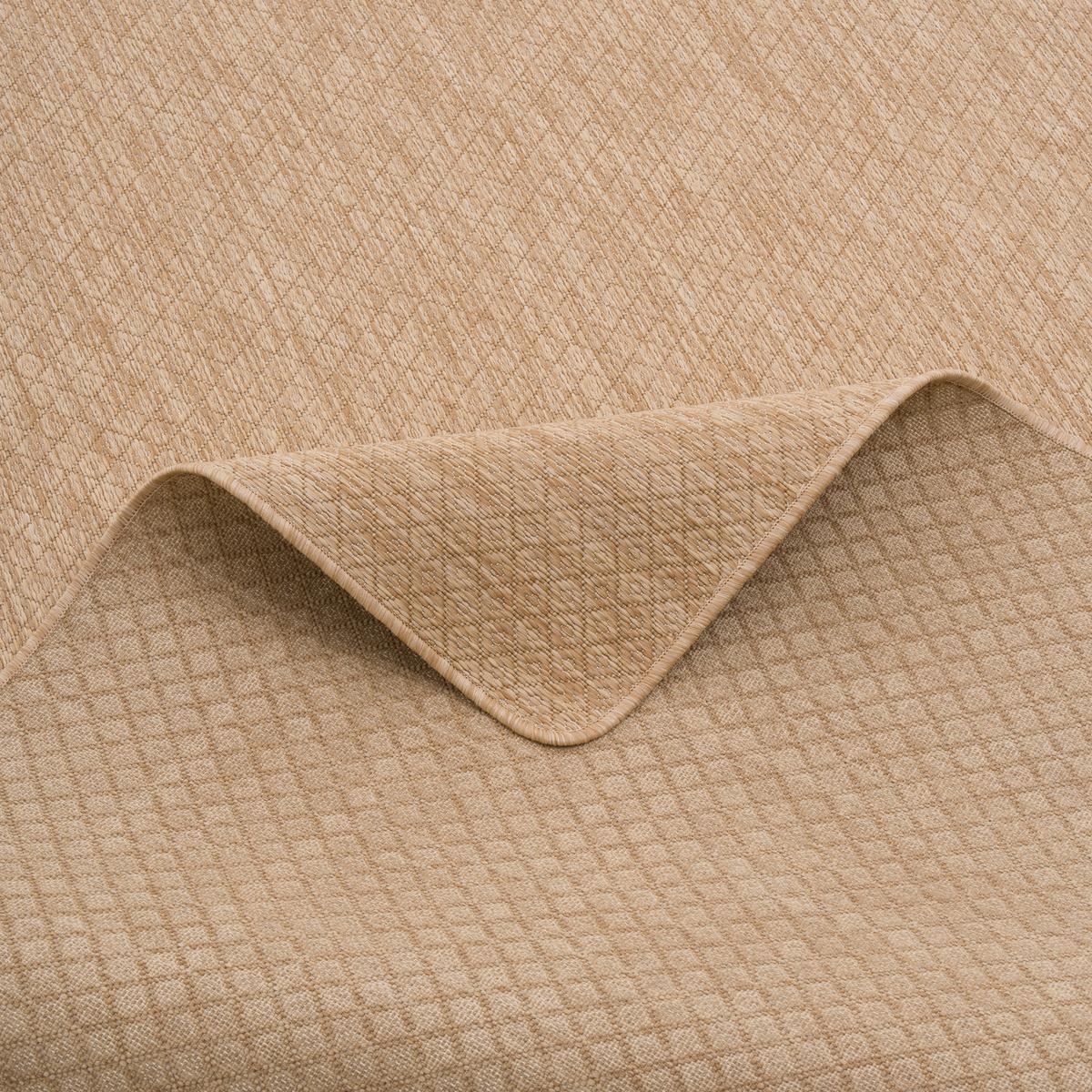 IN- & OUTDOOR FLACHGEWEBE LÄUFER PORTO - Beige, Textil (80/200cm) - Snapstyle