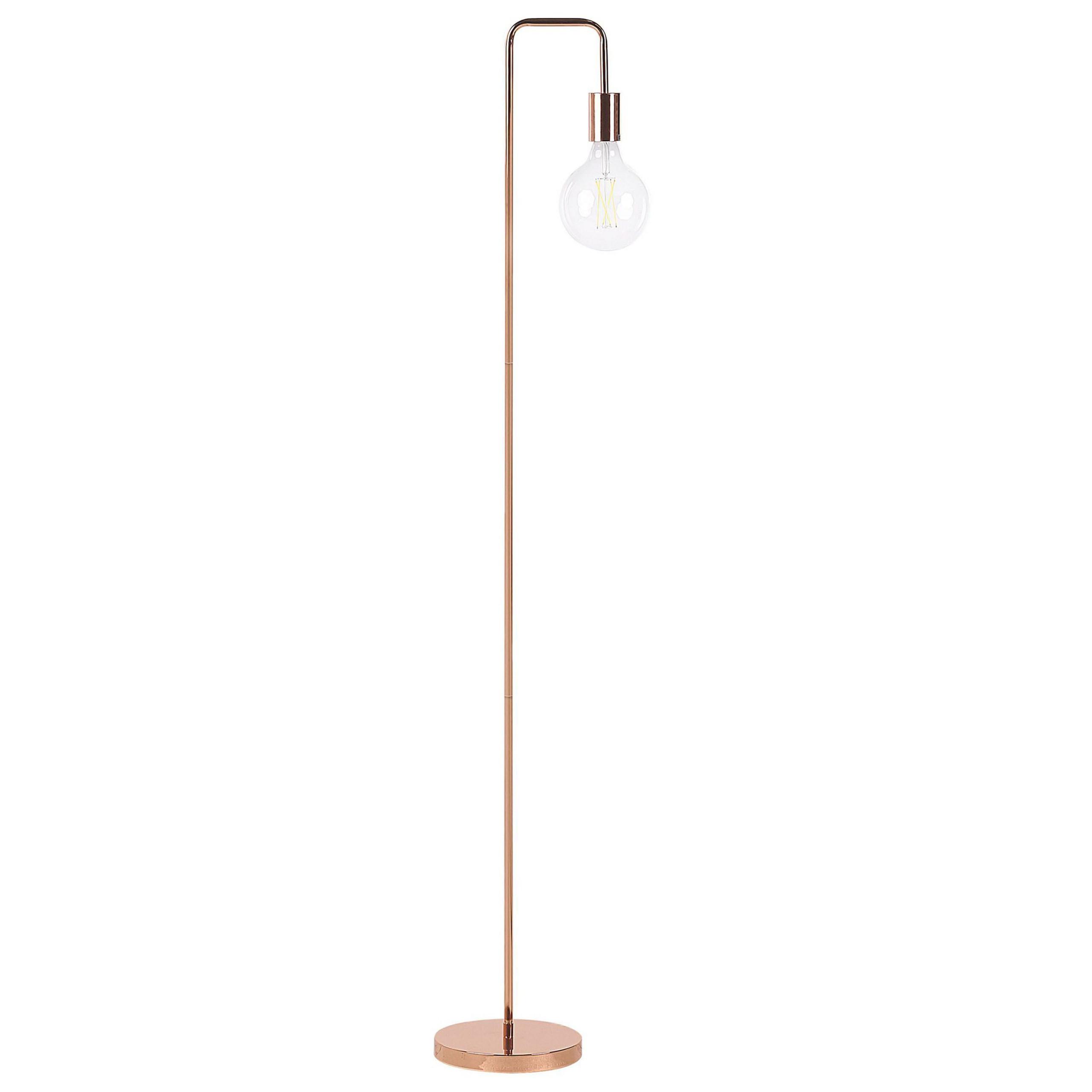 STEHLAMPE Savena 14/20/140 cm - Kupferfarben, Metall (14/20/140cm) - Beliani