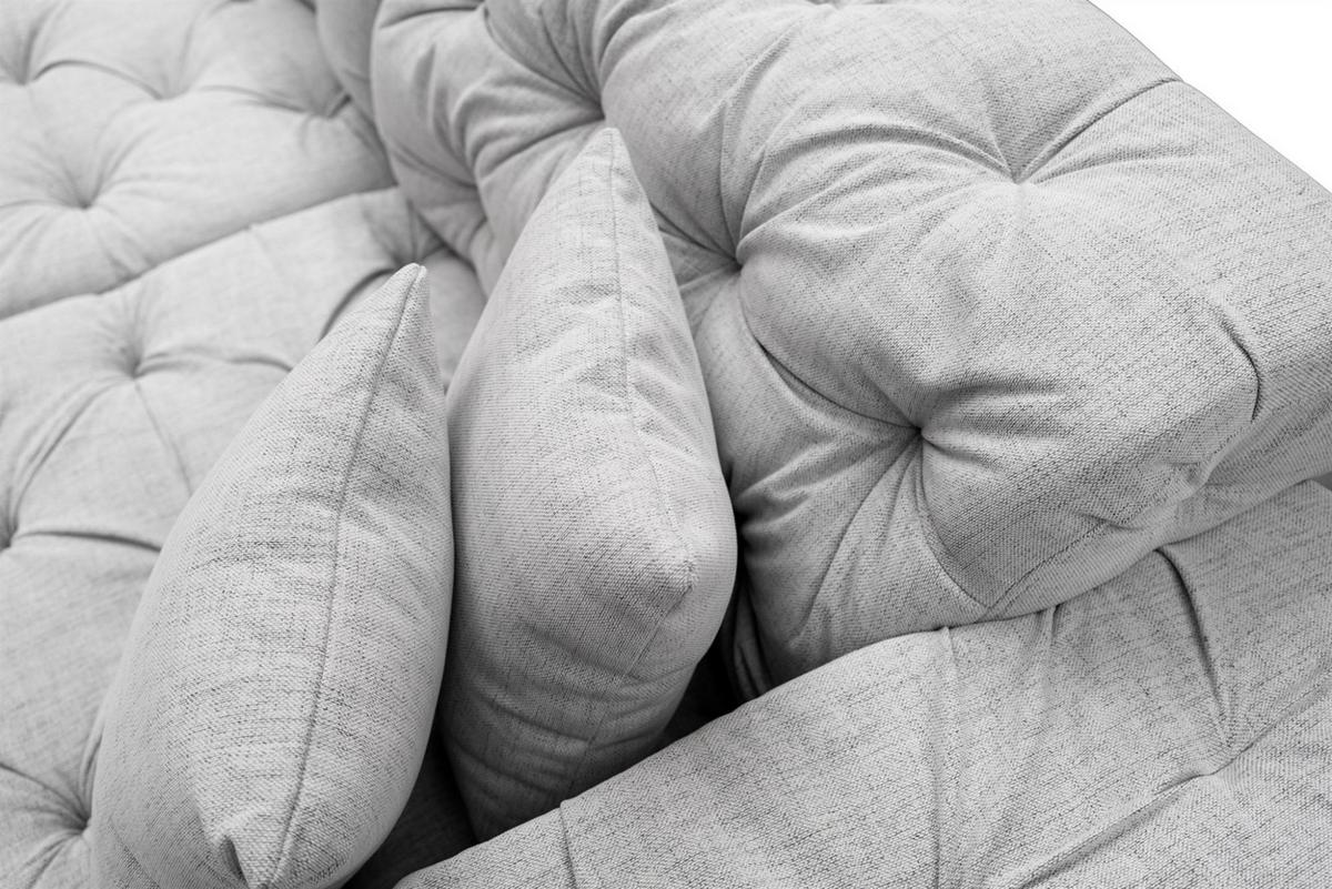 ECKSOFA Chantal In Moly - Beige, Holzwerkstoff/Textil (246/246cm) - Fun Möbel