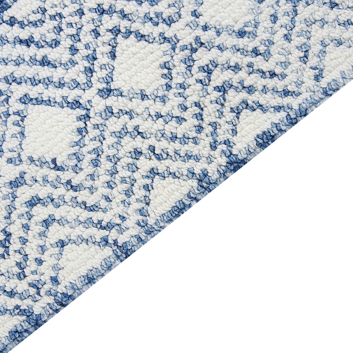 TEPPICH Blau 160/230 cm Kawas - Blau, Textil (160/230cm) - Beliani