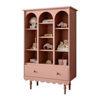 BABYREGAL BABUSHKA, Natürlich Rosa - Rosa, Holzwerkstoff (84/140/35cm)