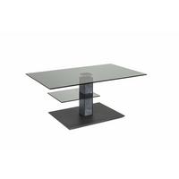 COUCHTISCH höhenverstellbar Cläre 100x47x60 Glas Marble Grigio/Grau - Grau, Glas (100/60/60cm) - 58aufmkessel