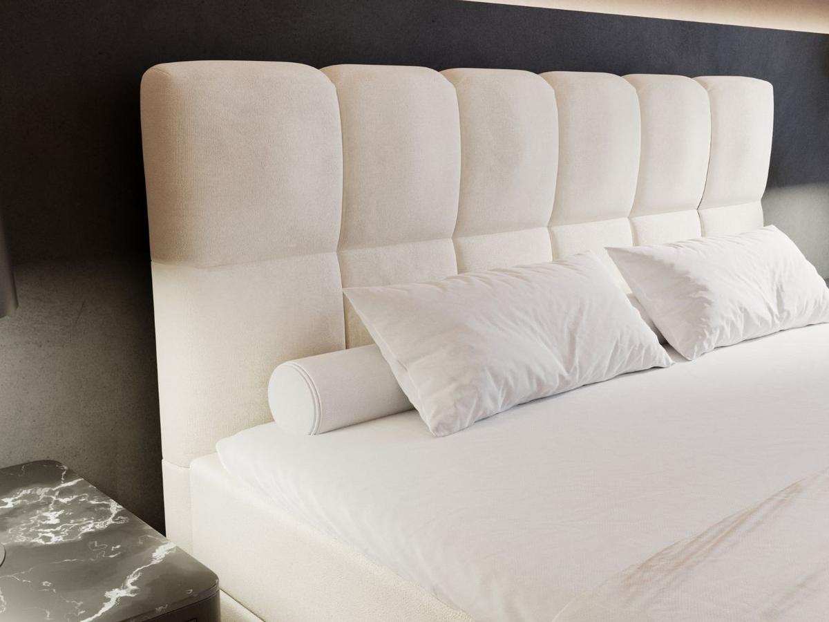 BOXBETT Alicante 200x200 Beige - Beige, Holz/Textil (200/200cm) - Graingold