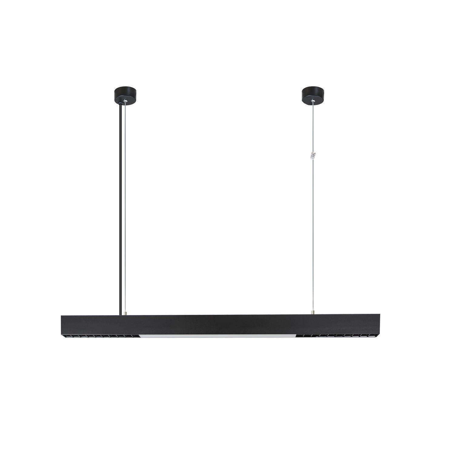 LED-PENDELLEUCHTE Marenwynne 107/7/150 cm - Schwarz, Metall (107/7/150cm) - ZMH