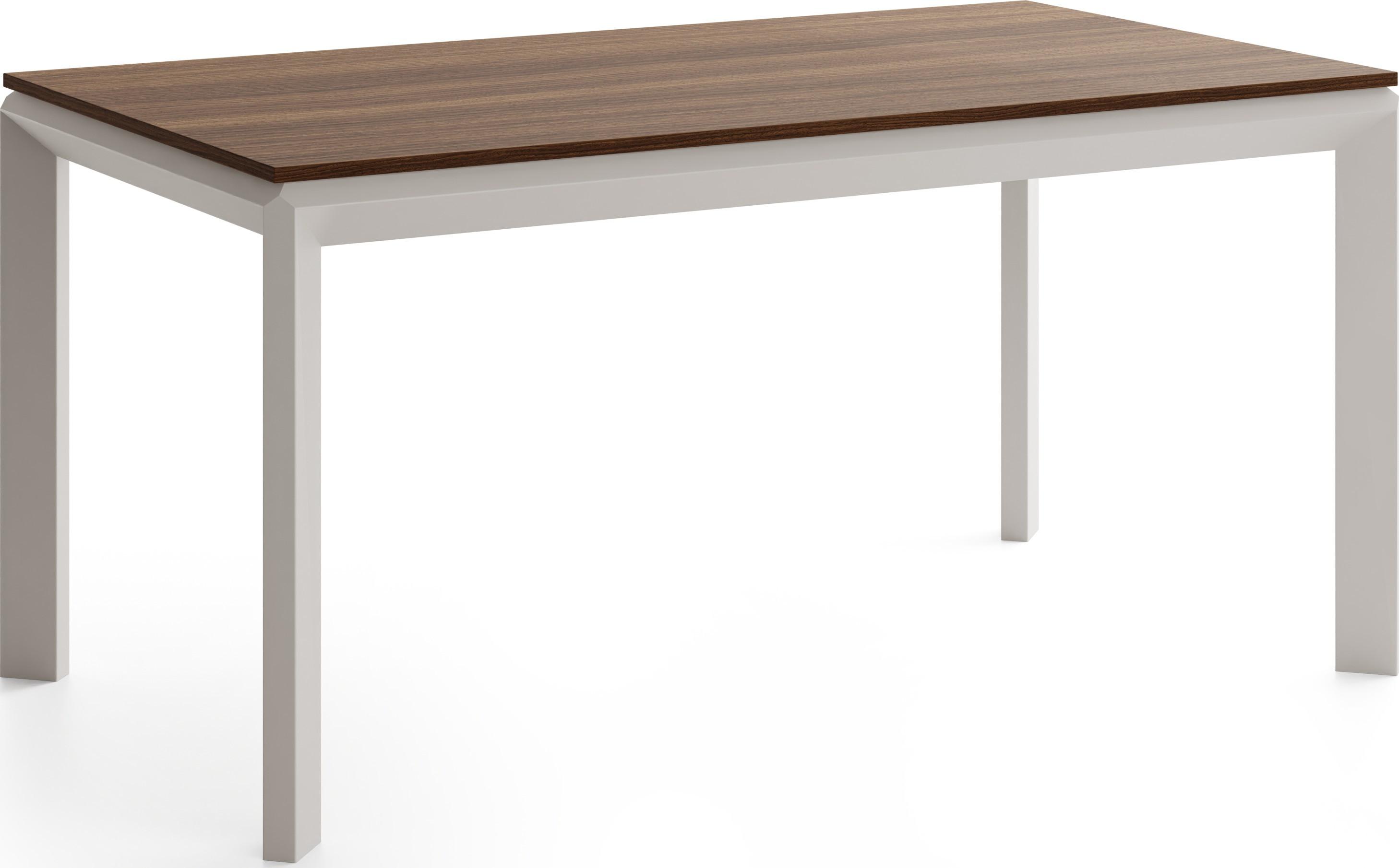 ESSTISCH Elan rechteckig ausziehbar verlängerbar mit Schwarzen Metallbeinen, Walnuss Braun 180-270/90/76 cm - Kaschmir/Walnussfarben, Holzwerkstoff/Metall (90/270/76cm) - WFL GROUP