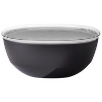 SERVIERSCHALE MIT DECKEL Silueta Nordic Black 5000 ml - Schwarz, Kunststoff (30.1cm) - Mepal