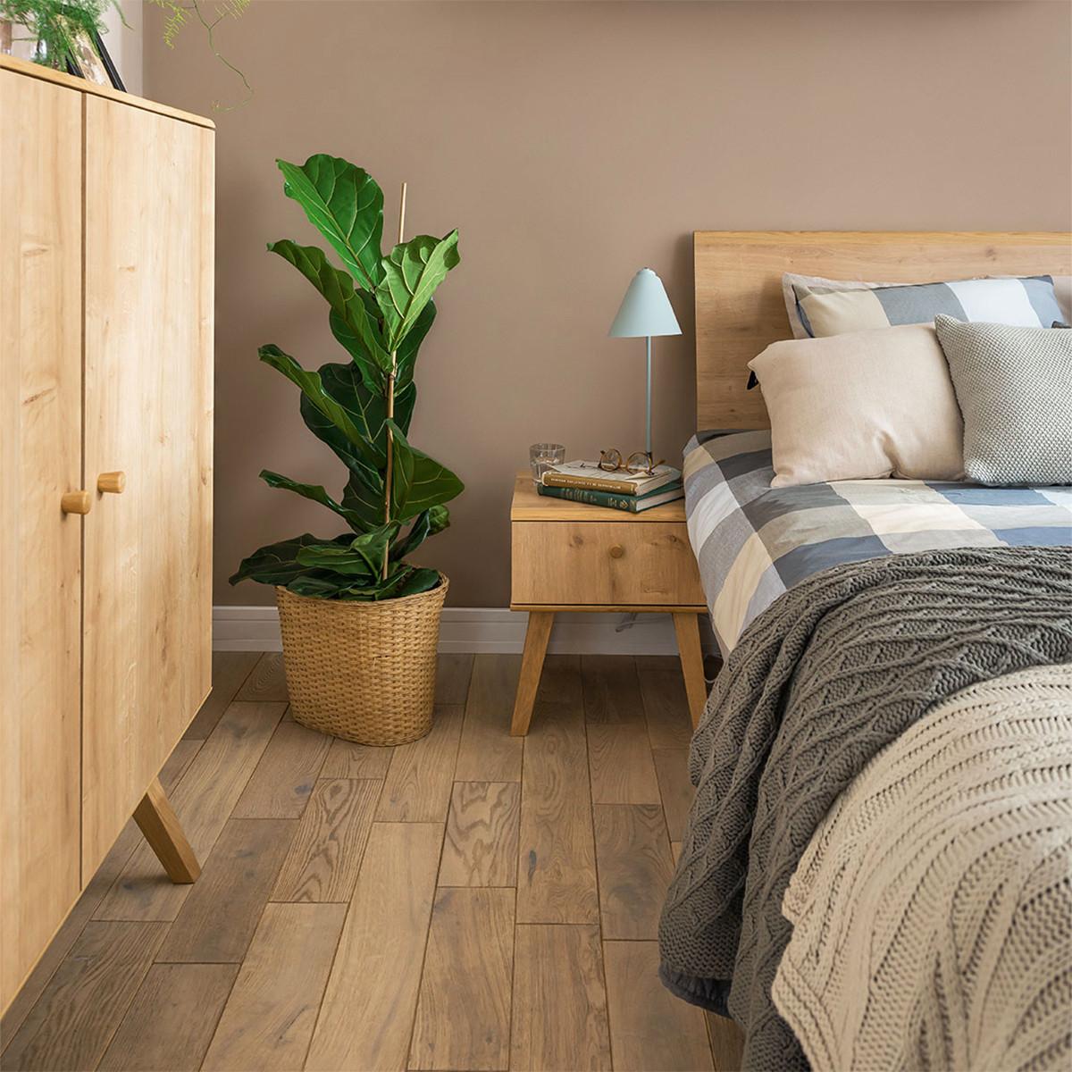 BETT 90/200 Holz - Braun, Holzwerkstoff (90/200cm) - Petits-meubles