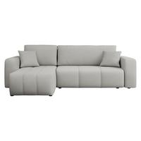 ECKSOFA Furyn - Schwarz/Grau, Holz/Kunststoff (244/145cm) - MIRJAN24
