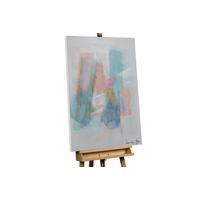 ACRYLBILD HANDGEMALT 75/100 cm - Beige/Weiß, Holz/Textil (75/100cm) - KUNSTLOFT