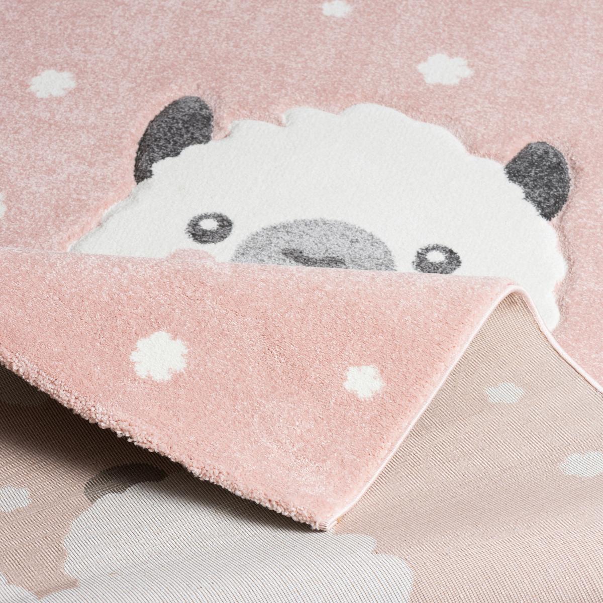 KINDER TEPPICH MAUI KIDS ALPAKA - Rosa, Textil (120/170cm) - Pergamon
