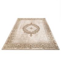 KURZFLORTEPPICH, orientalisch, Florhöhe 8 mm, Beige, 80 x 150 cm - Beige, Textil (150/80cm) - KADIMA DESIGN