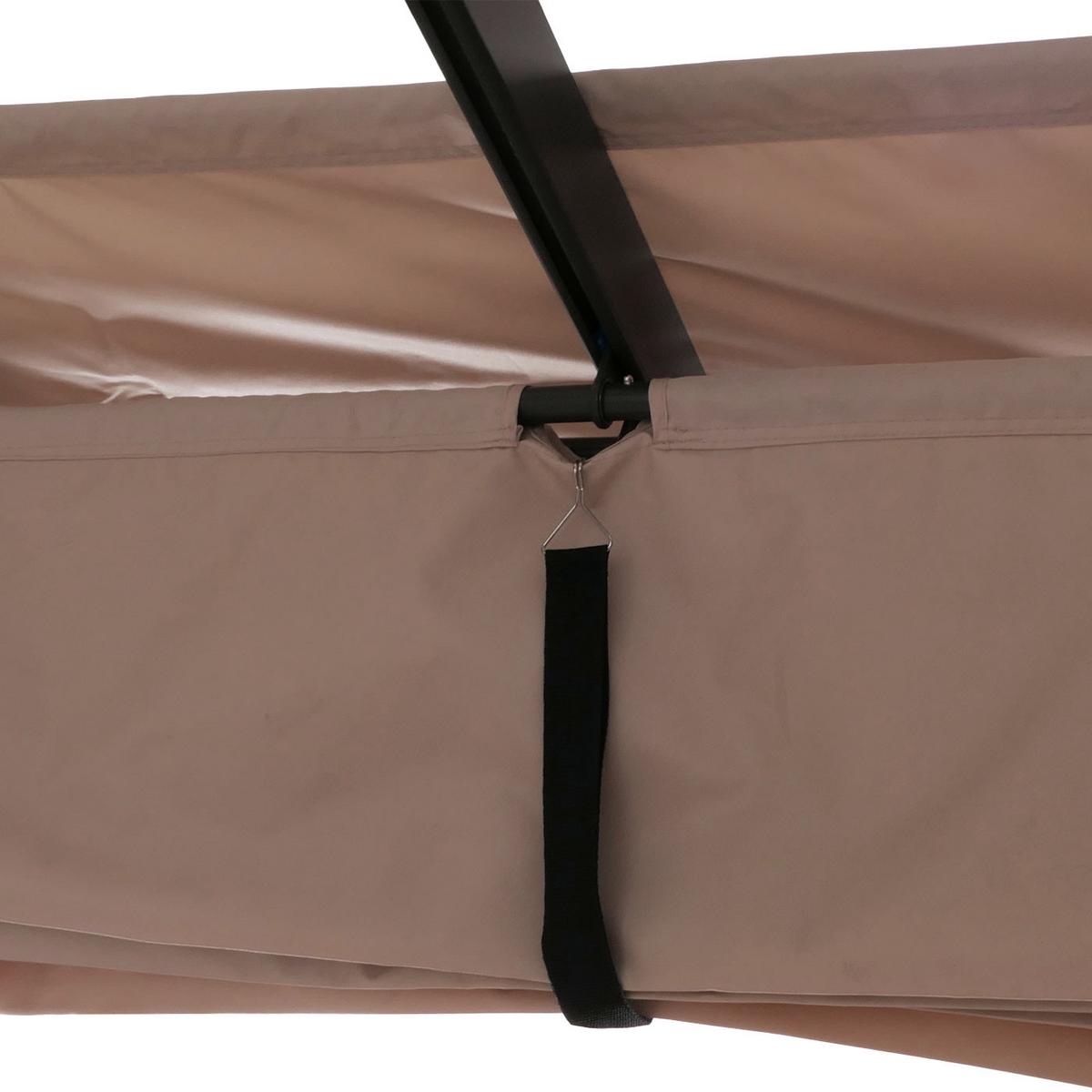PERGOLA taupe - Taupe, Textil (300/240/300cm) - MCW