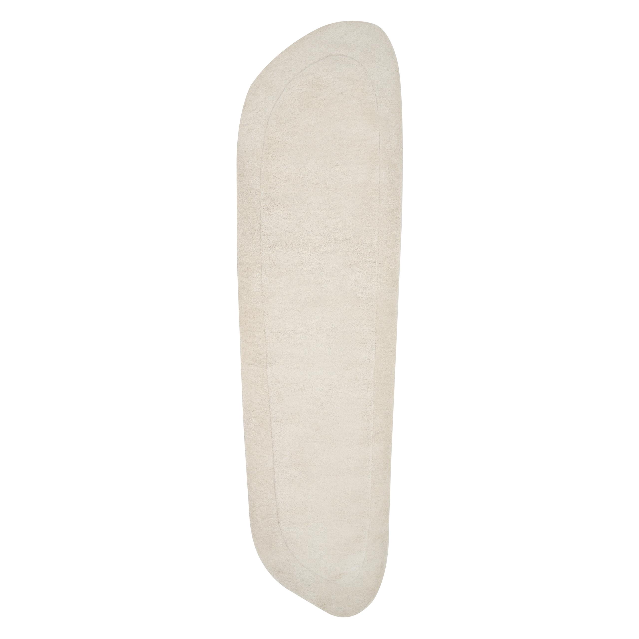 KURZFLOR-TEPPICH Beige 80/250 cm Berani - Beige, Textil (80/250cm) - Beliani