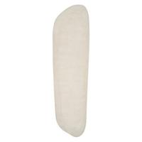 KURZFLOR-TEPPICH Beige 80/250 cm Berani - Beige, Textil (80/250cm) - Beliani