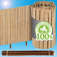BEETEINFASSUNG Bambus, 20/300 cm, braun - Braun, Holz (0.9/20/300cm) - urfence